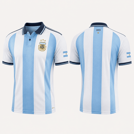 Argentina Premium WC26 Polo Shirt 0805 V DatND DVT