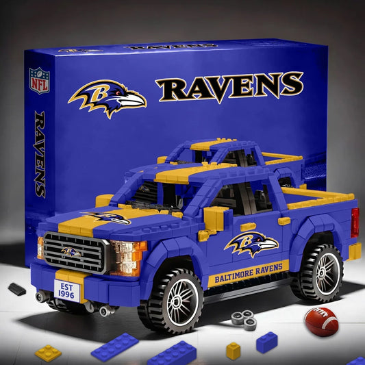BAL X NFL 3D Racing Truck Model Building Block Set NDT NHM