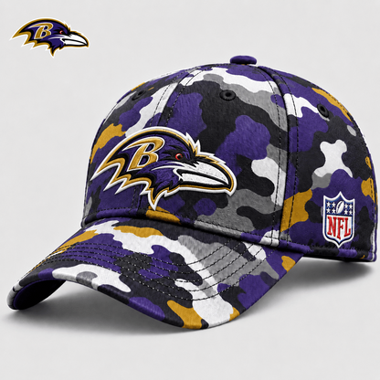BAL x NFL Premium Camo Game Day Cap