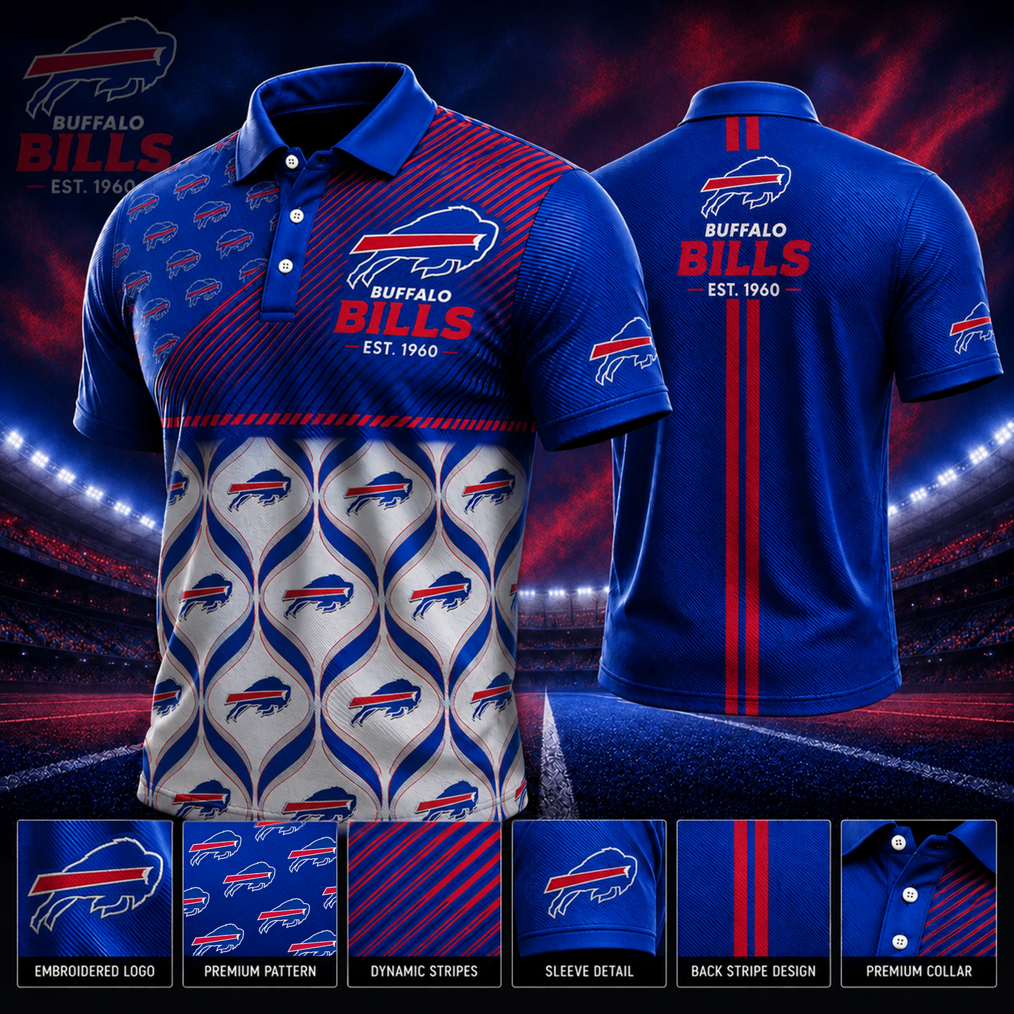 BB_PREMIUM NFL  EXCLUSIVE POLO SHIRT LIMITED EDITION 200726