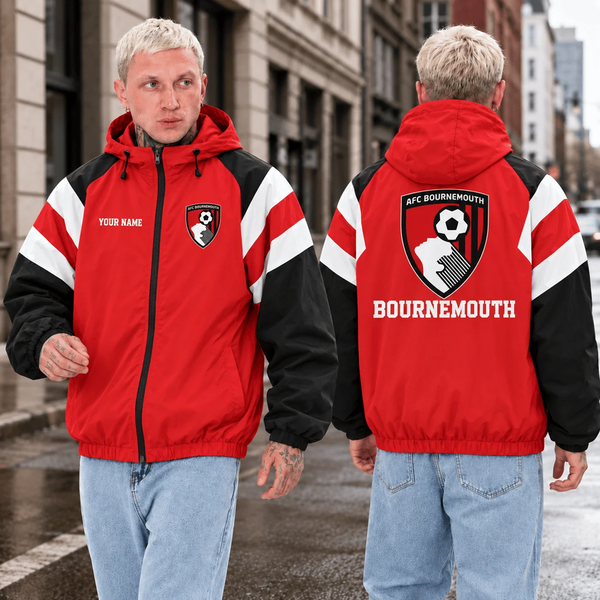 BOU x EPL Outdoor Jacket Custom Name For Fan