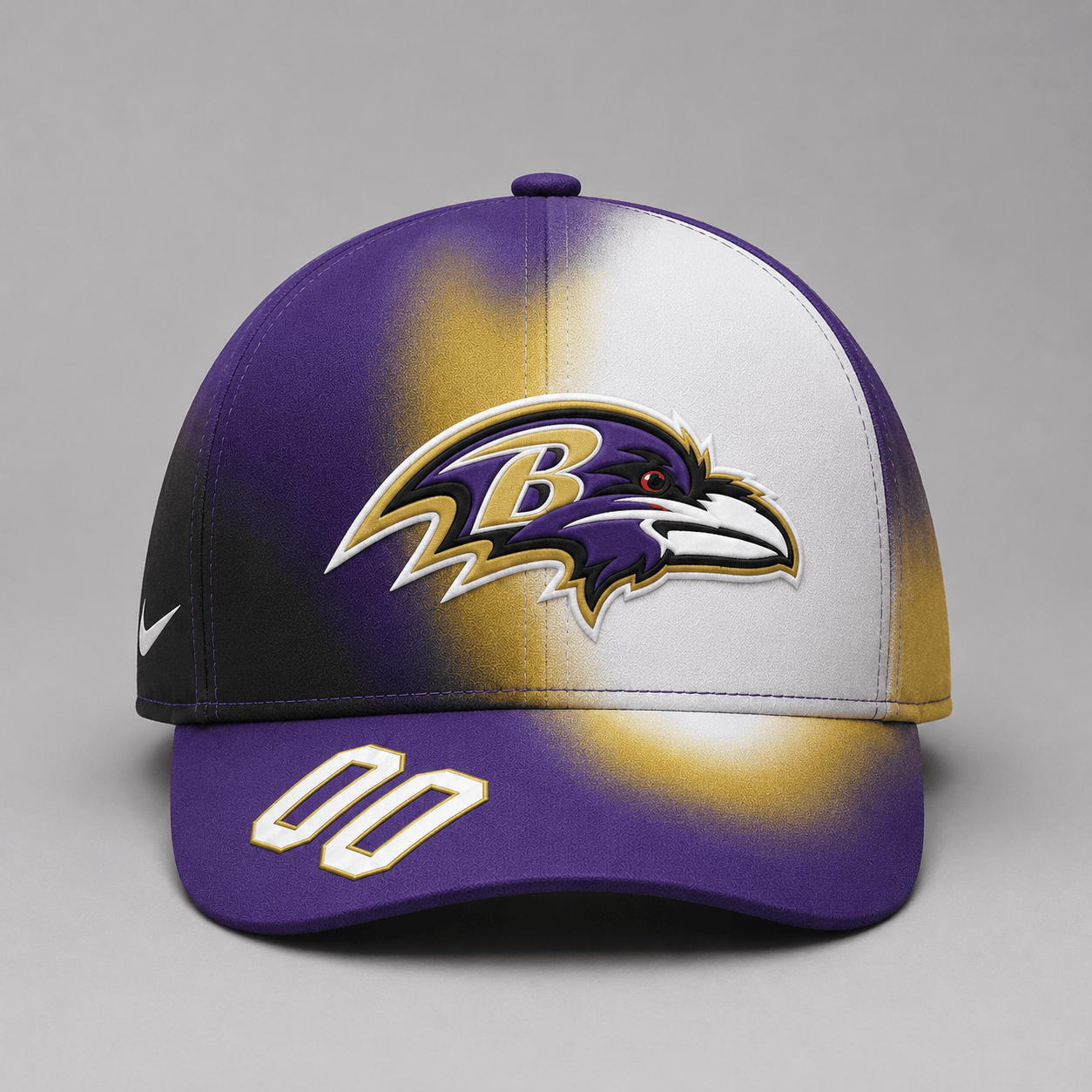 BR Premium NFL Custom Name Number Athletic Cap
