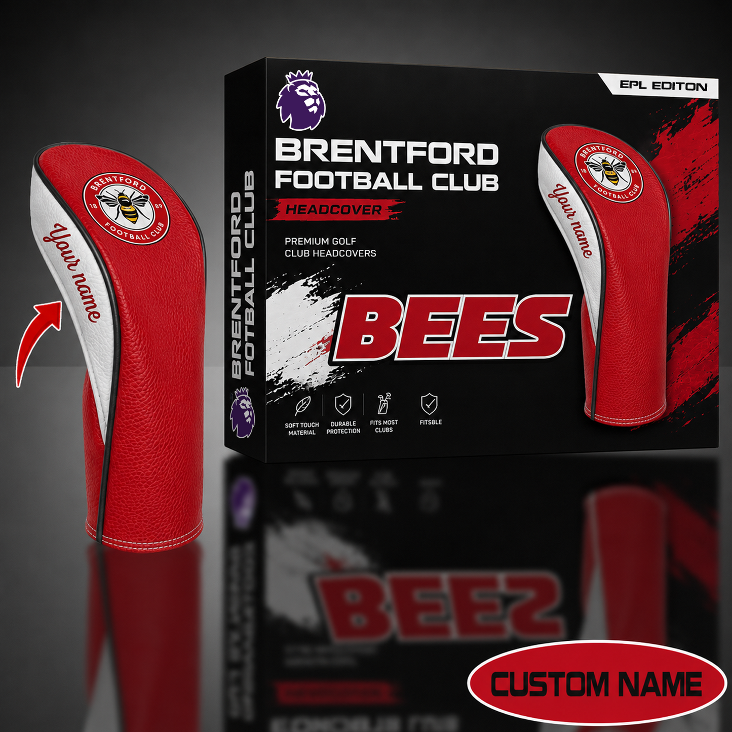 BRE x EPL WinCraft Golf Club Fairway Headcover