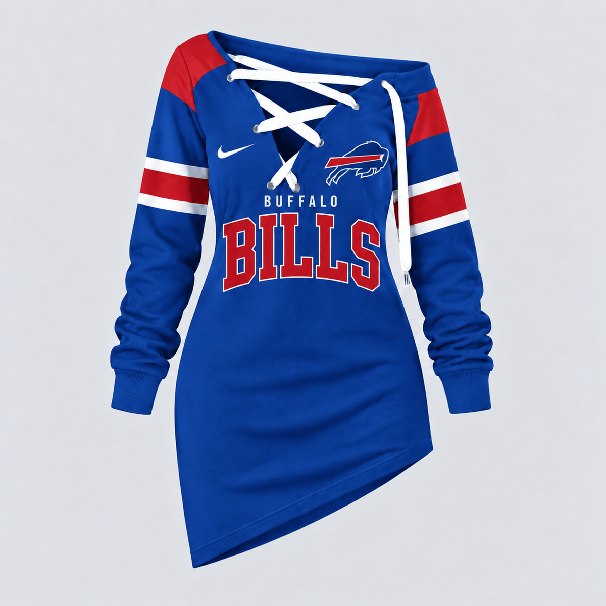 BUF x NFL Game Day Spirit Lace-Up Sweatshirt