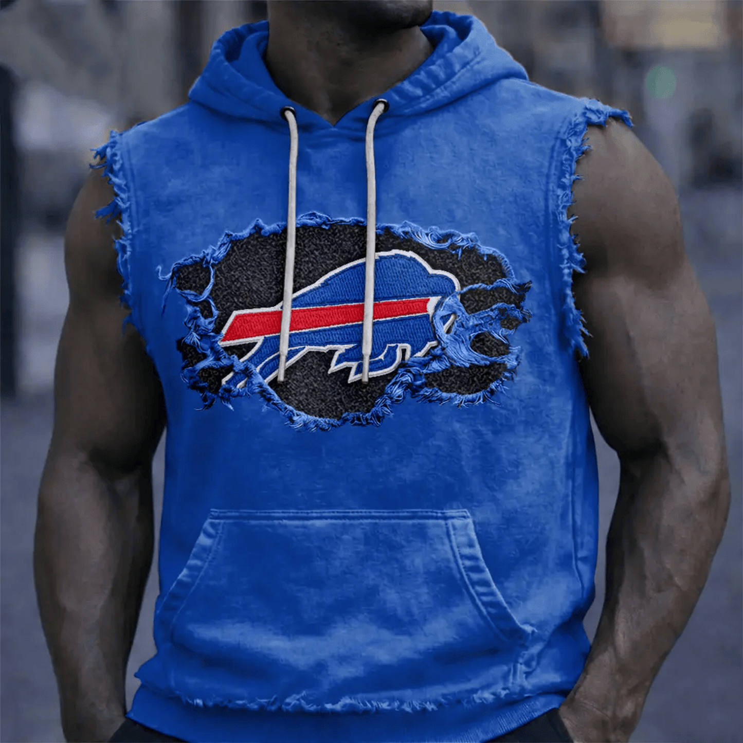 BUF x NFL Men’???s Sleeveless Hoodie Tank DATND TANTD 280526