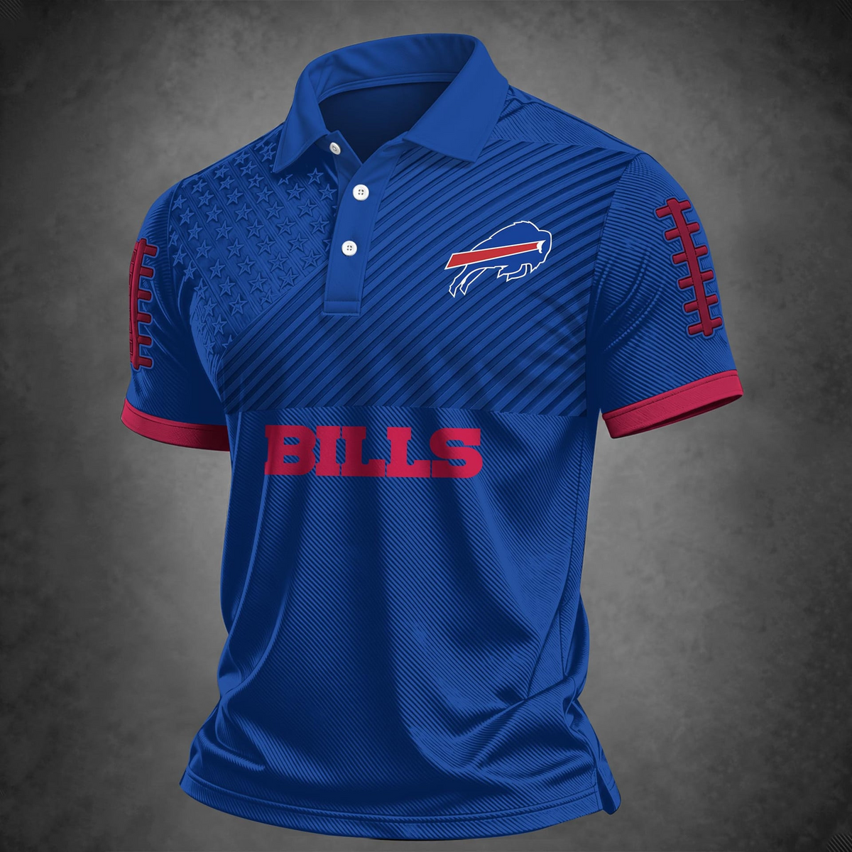 BUF x NFL Premium Polo Shirt