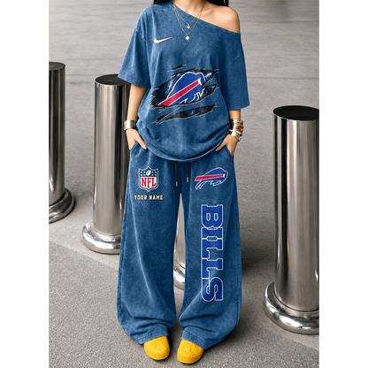 BUF x NFL Relaxed Fit Two Piece Sportswear Set