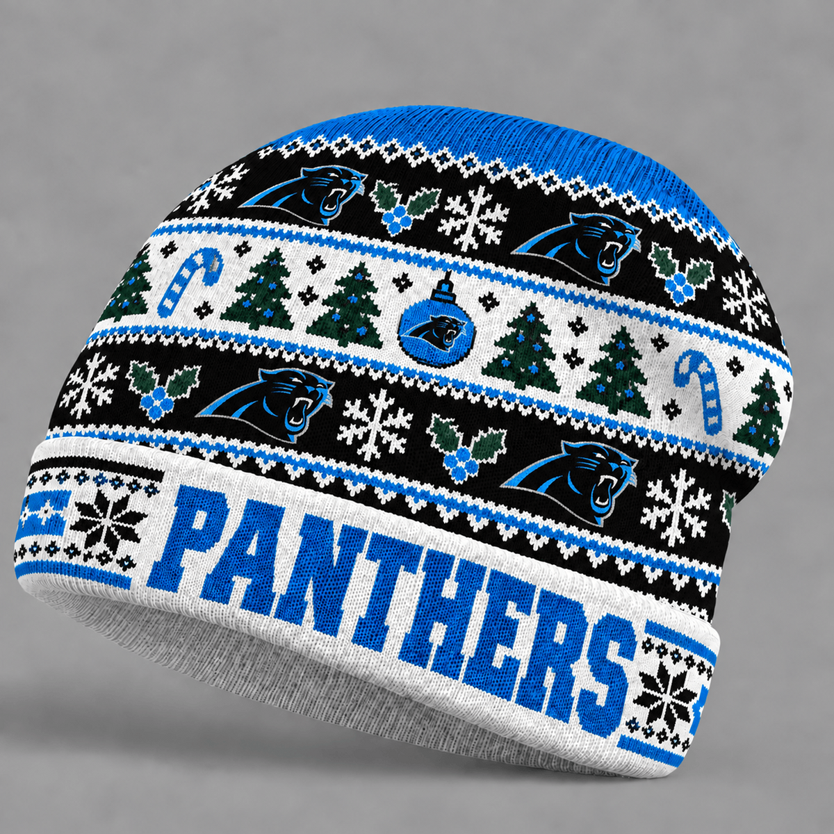 CAR x NFL Christmas Game Day Beanie Hat