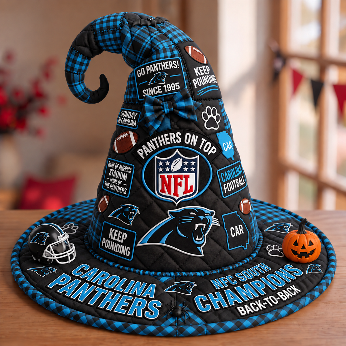 CAR x NFL Quilted Witch Hat