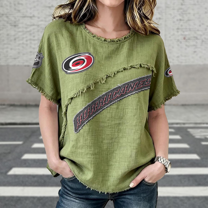 CAR x NHL Women’???s Vintage O-Neck 2905 DatND DVT