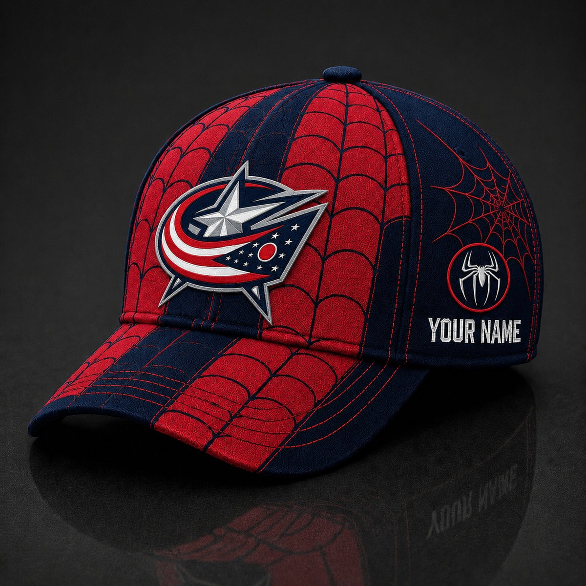 CBJ NHL x Spider Man Premium V2 Classic Cap Limited Edition Gift for Football Fans