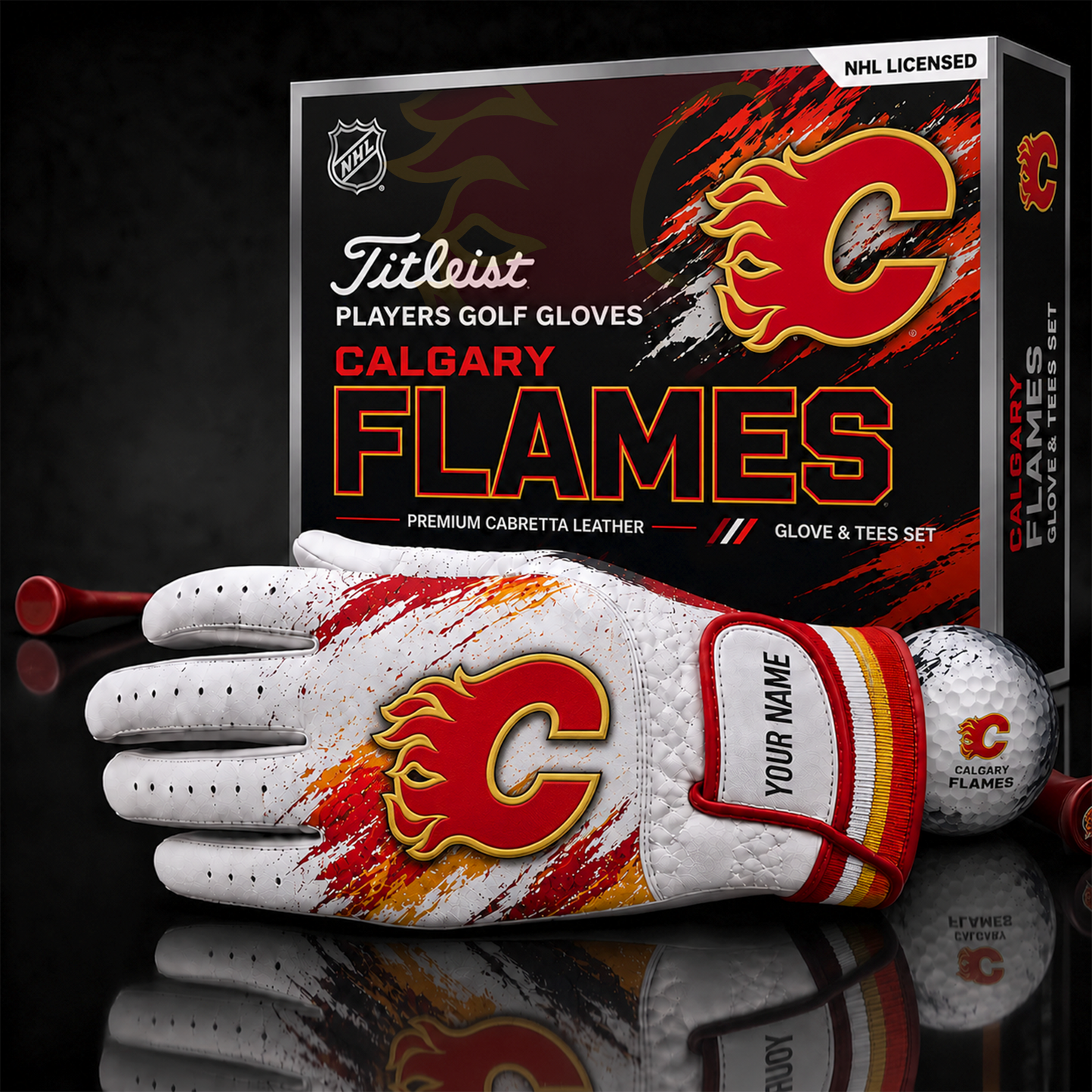 CF_LUXURY PERSONALIZED GOLF GLOVE SET LIMITED EDTION