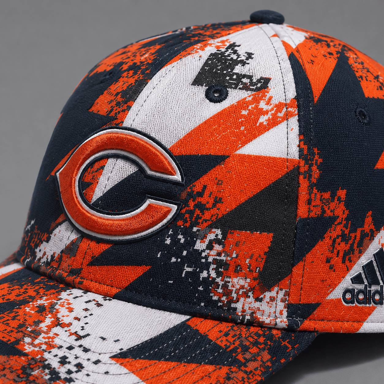 CHI Premium NFL Sports Fan Geometric Pattern Baseball Cap