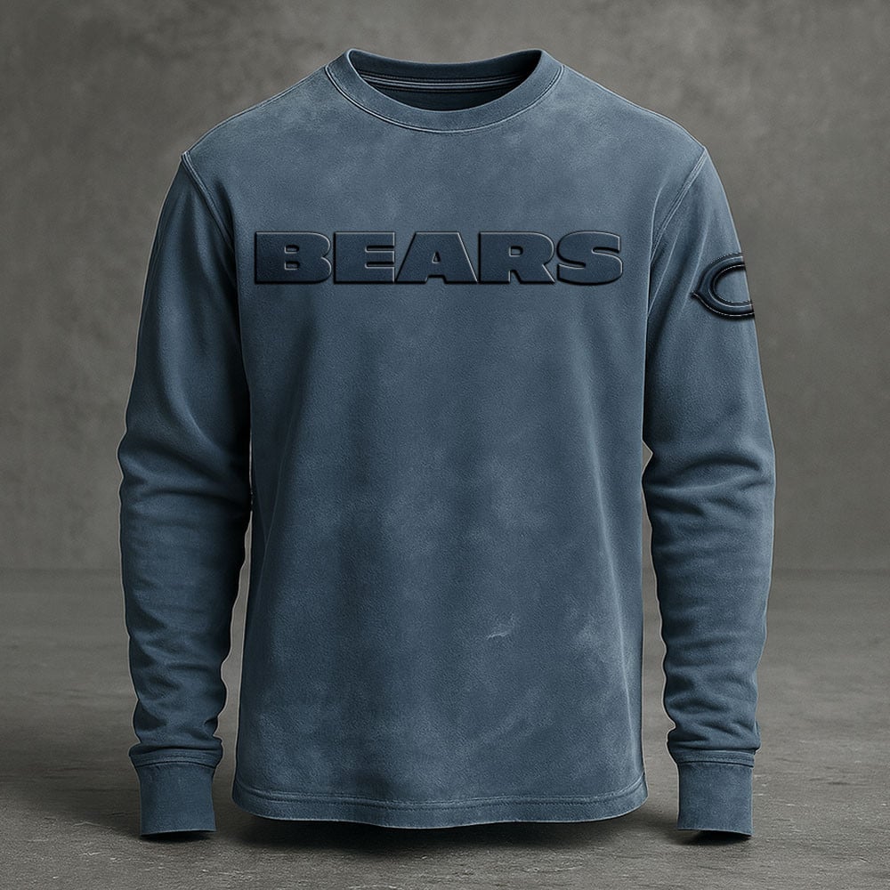 CHI x NFL Embossed SweatShirt DATND TANTD KAN
