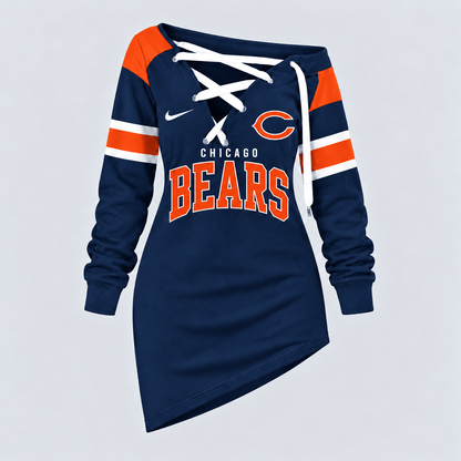 CHI x NFL Game Day Spirit Lace-Up Sweatshirt