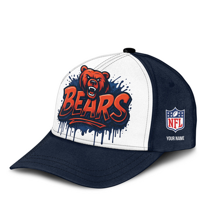 CHI x NFL Premium Custom Graffiti Team Cap