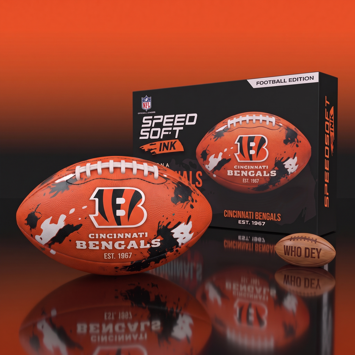 CIN X NFL Champion Series Football – Custom Edition 2207 NAK NHT