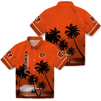 CIN x NFL Hawaiian Shirt ’??? Beach Sunset DATND TANTD 270526