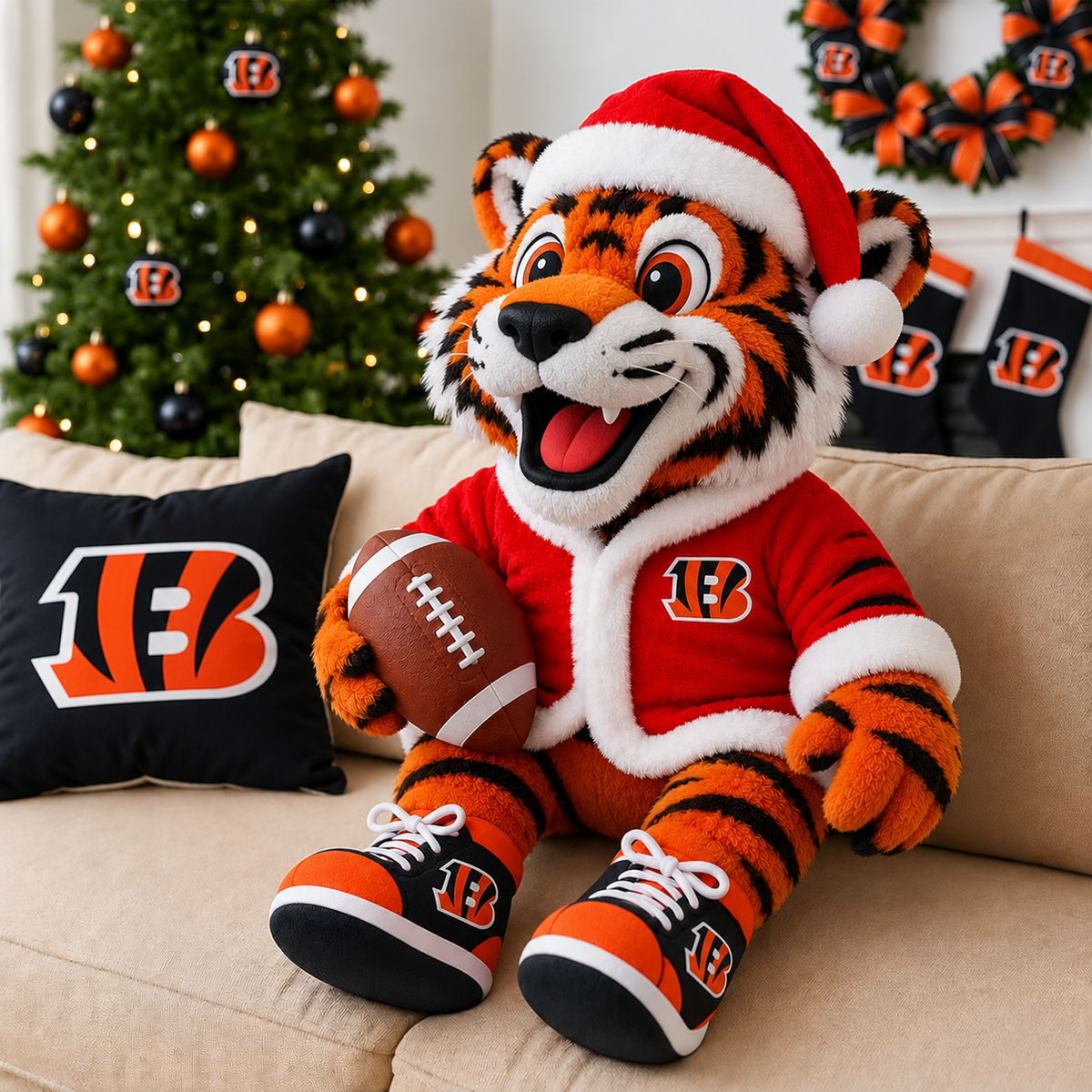 CIN x NFL Luxury Plush Pillows