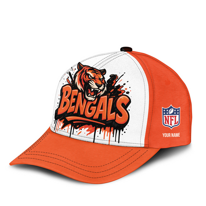CIN x NFL Premium Custom Graffiti Team Cap