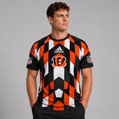 CIN x NFL Premium Geometric Fan Performance T-Shirt