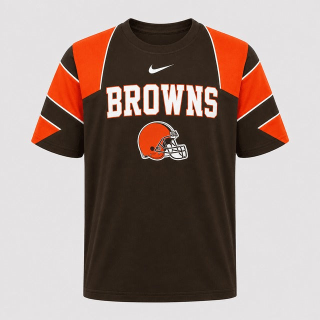 CLE Premium NFL Game Day Spirit Vintage Graphic Tee Tailgate T-Shirt