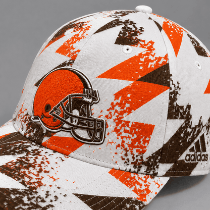 CLE Premium NFL Sports Fan Geometric Pattern Baseball Cap