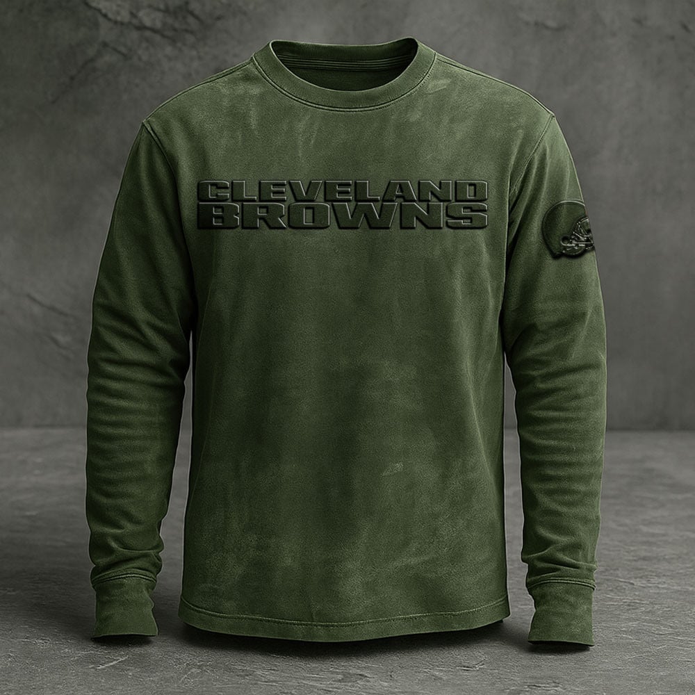 CLE x NFL Embossed SweatShirt DATND TANTD KAN