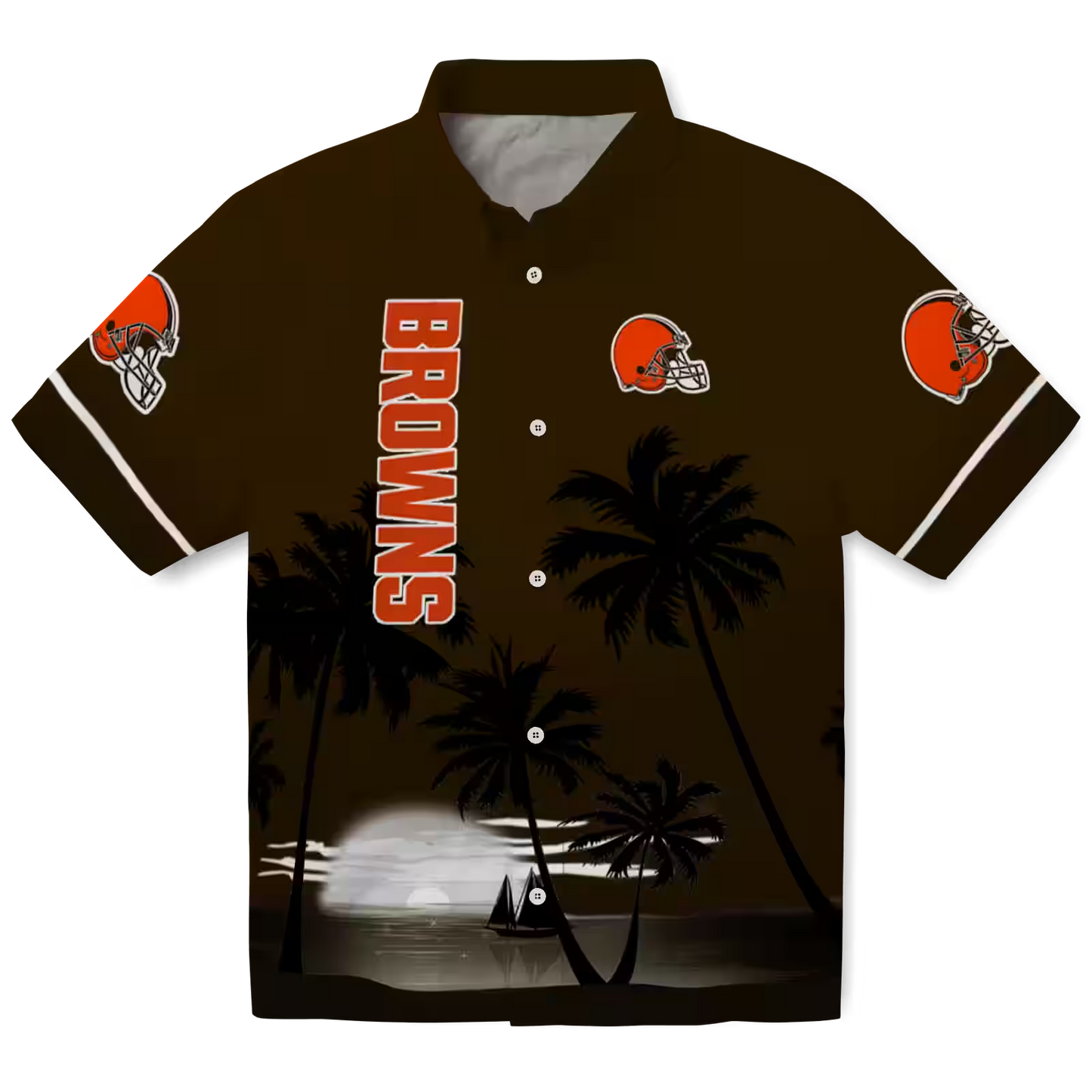 CLE x NFL Hawaiian Shirt ’??? Beach Sunset DATND TANTD 270526