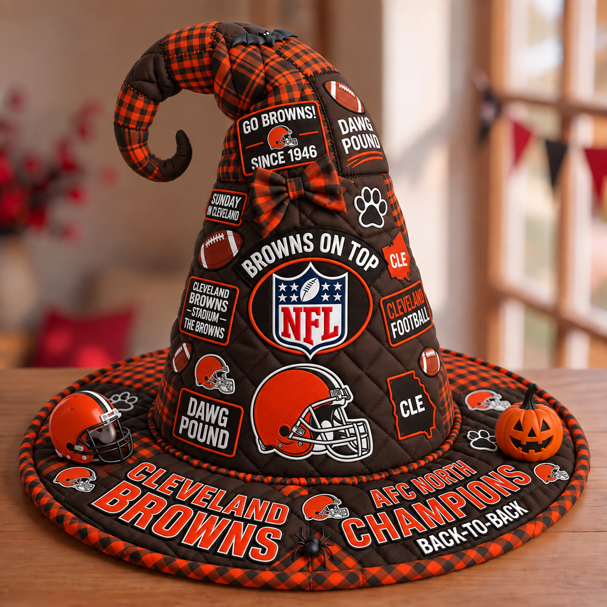 CLE x NFL Quilted Witch Hat