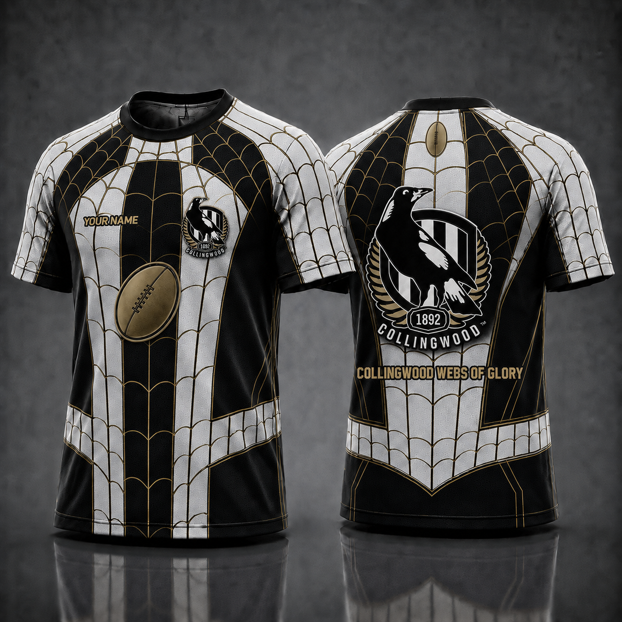 COL AFL x Spider Personalized T-Shirt – Premium Limited Edition Gift for Football Fans