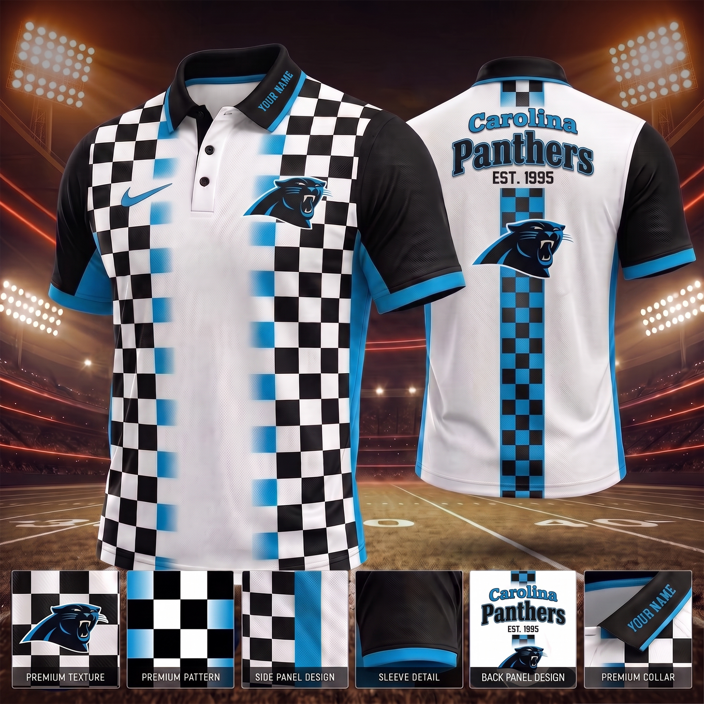 CP_ PREMIUM NFL EXCLUSIVE POLO SHIRT LIMITED EDITION