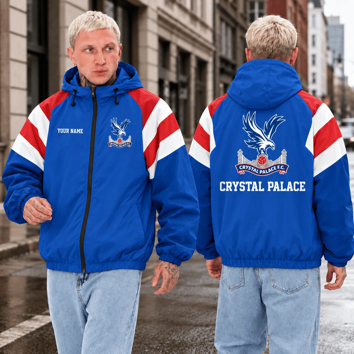 CRY x EPL Outdoor Jacket Custom Name For Fan