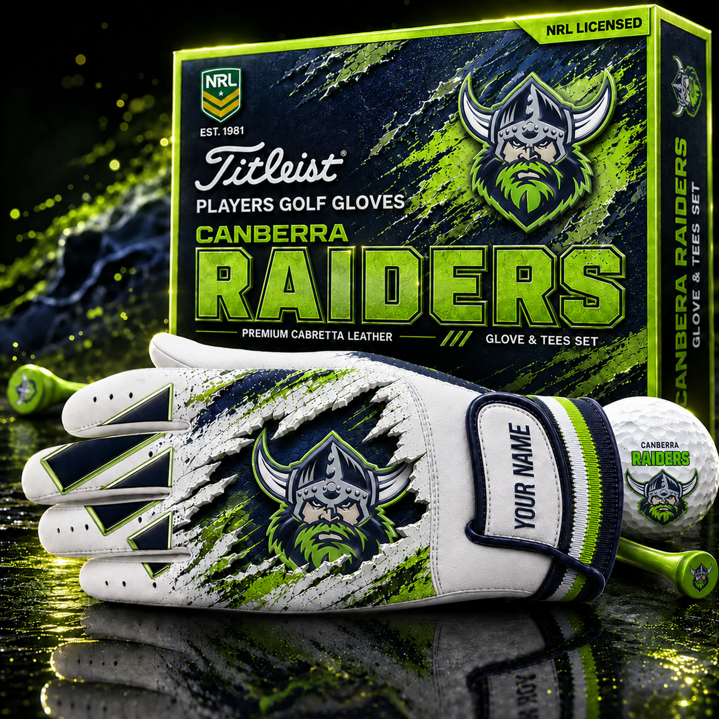 CR_PREMIUM NRL PLAYERS GOLF GLOVE GIFT SET  V3