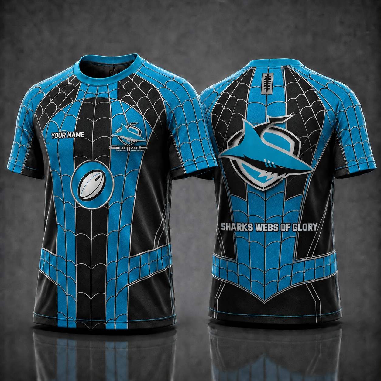 CSS NRL x Spider Personalized T-Shirt – Premium Limited Edition Gift for Football Fans