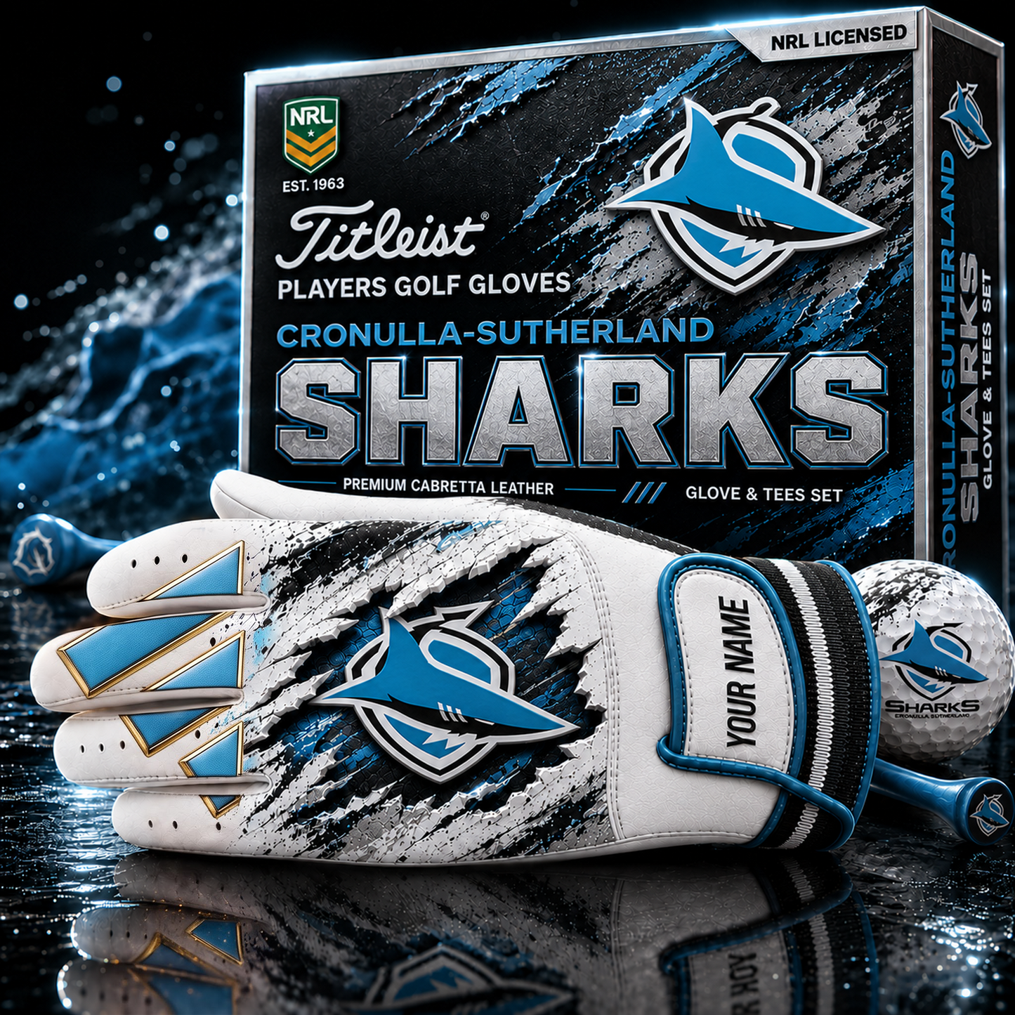 CSS_PREMIUM NRL PLAYERS GOLF GLOVE GIFT SET  V3
