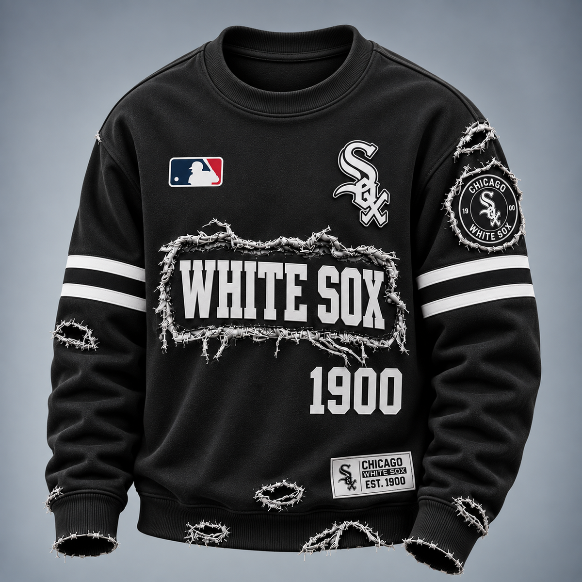 CWS x MLB Distressed Premium SweatShirt