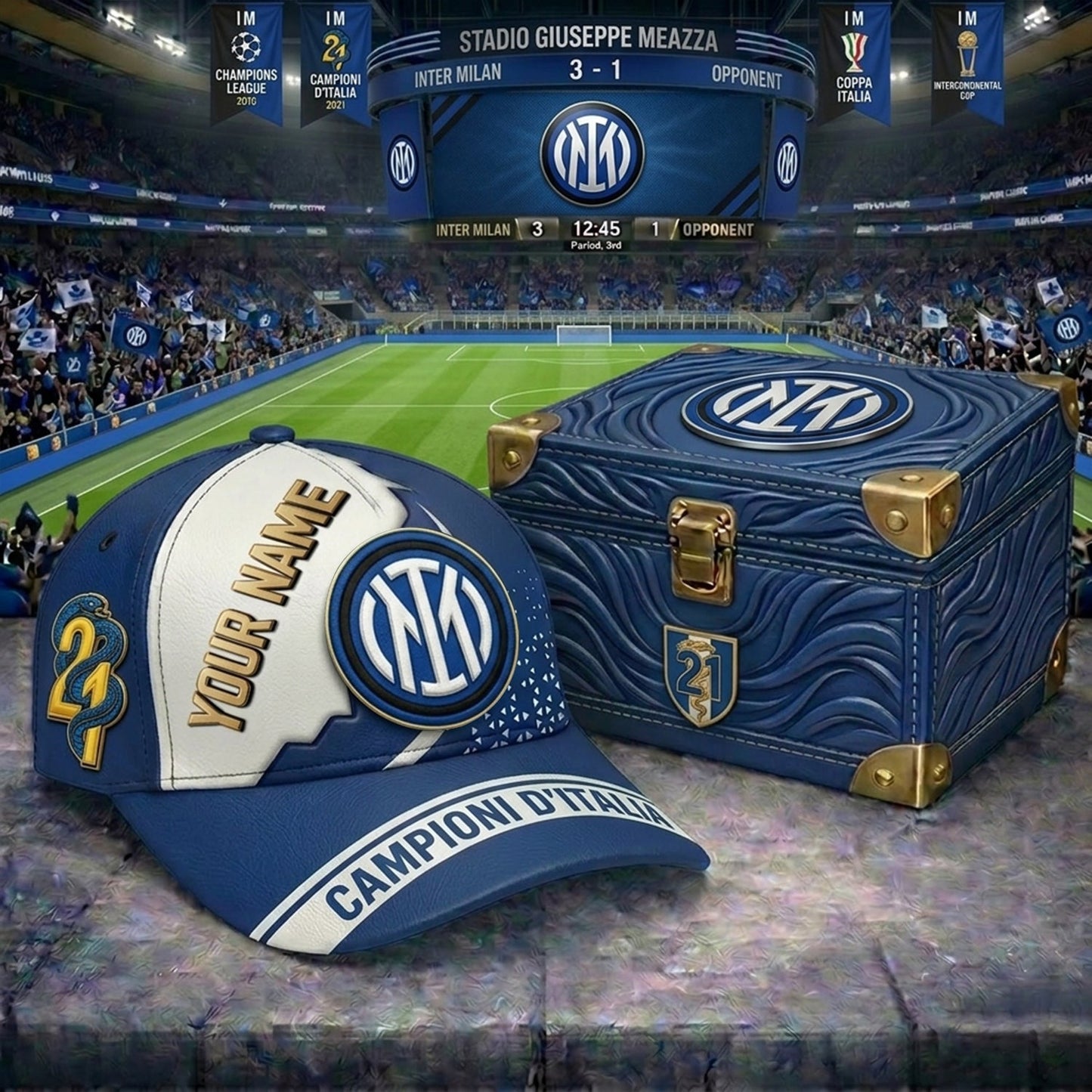 Cappello Campioni d’???Italia Limited X INTER HAT V7 NDT NHM 070526