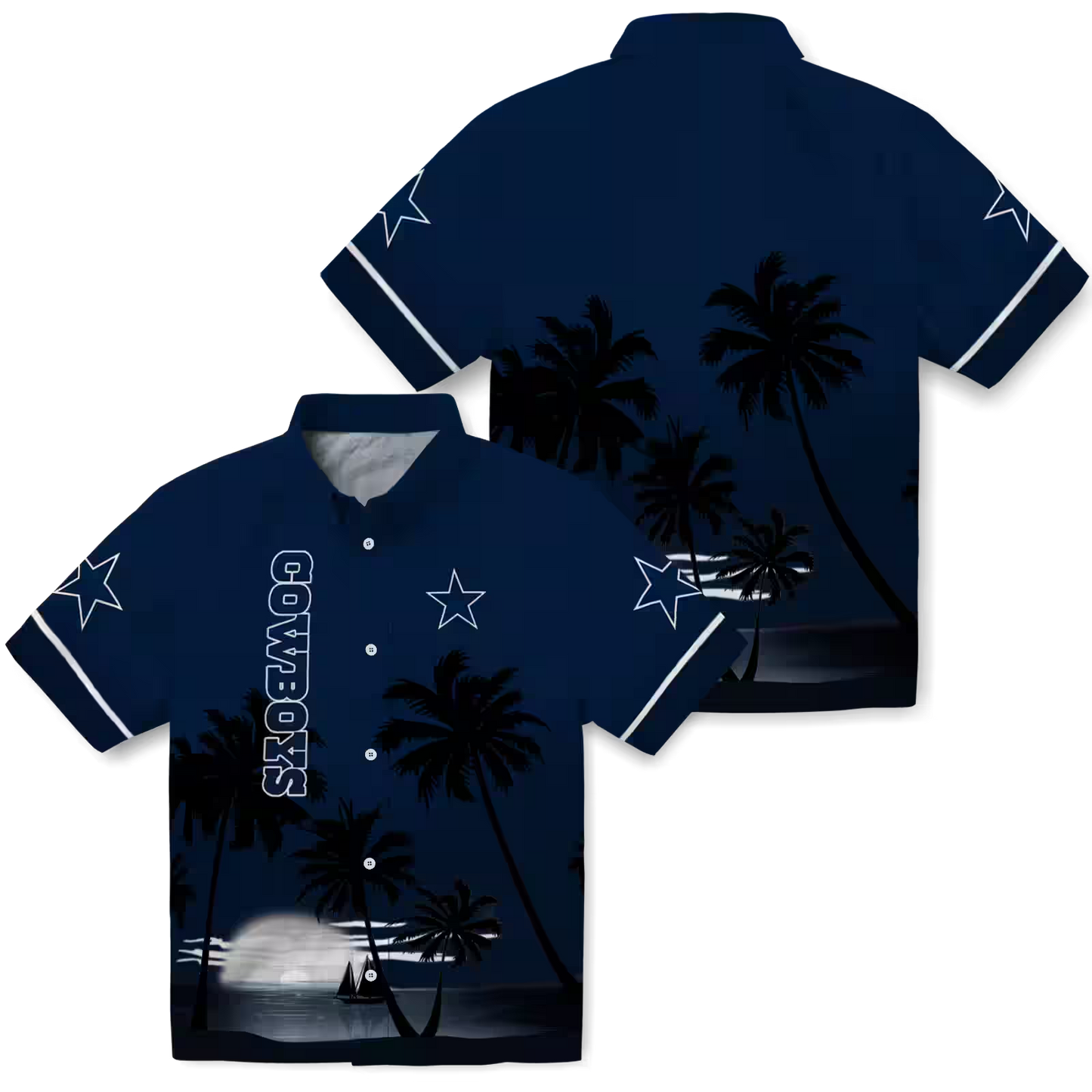 DAL x NFL Hawaiian Shirt ’??? Beach Sunset DATND TANTD 270526