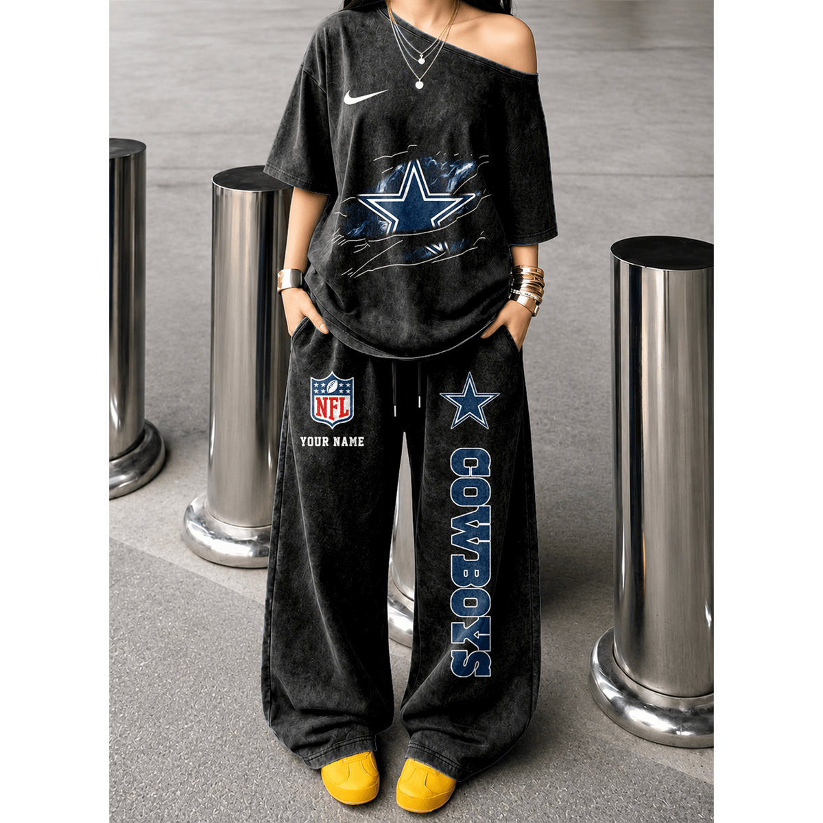 DAL x NFL Relaxed Fit Two Piece Sportswear Set