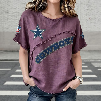 DAL x NFL Women’???s Vintage O-Neck 2905 DatND DVT