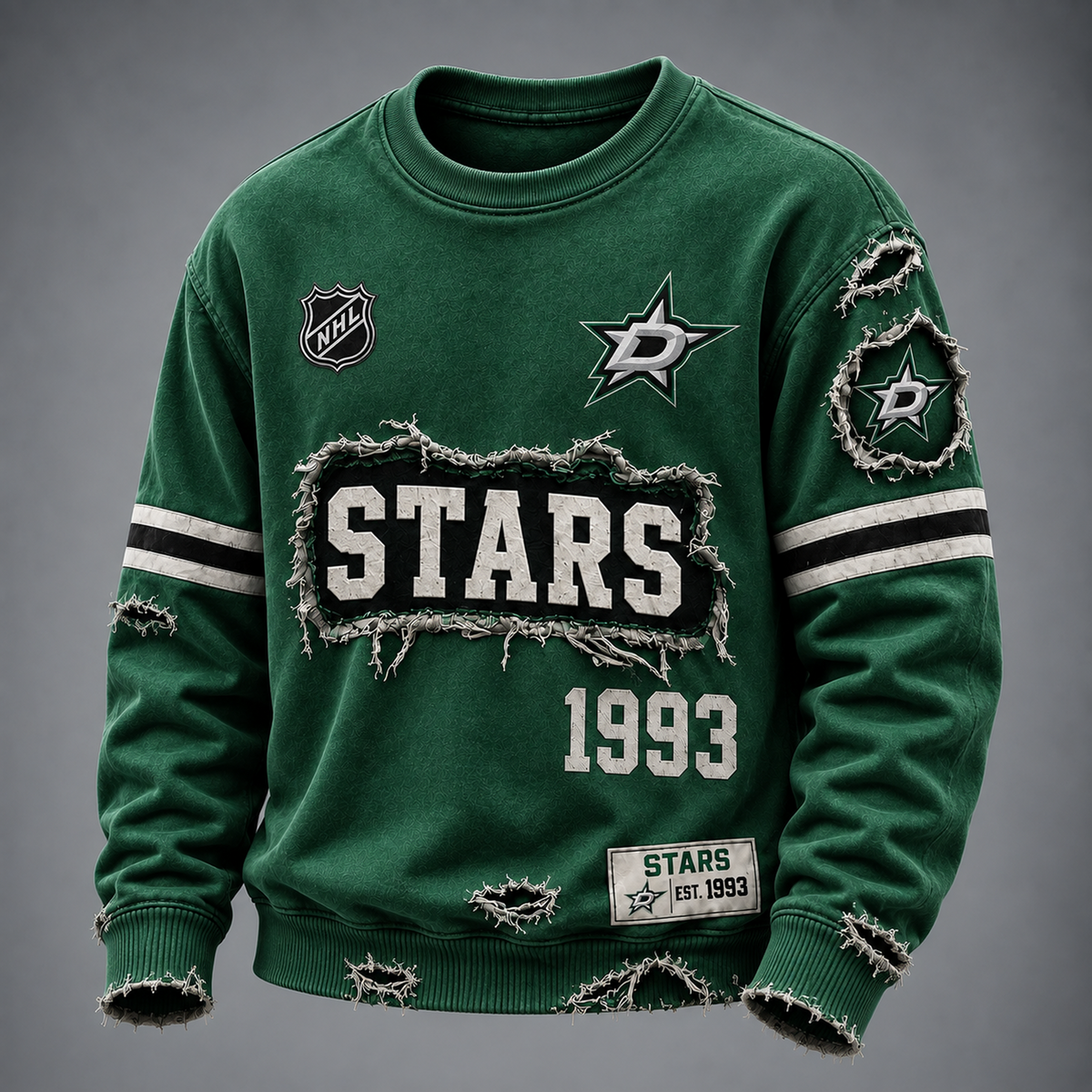 DAL x NHL Distressed Premium Sweatshirt