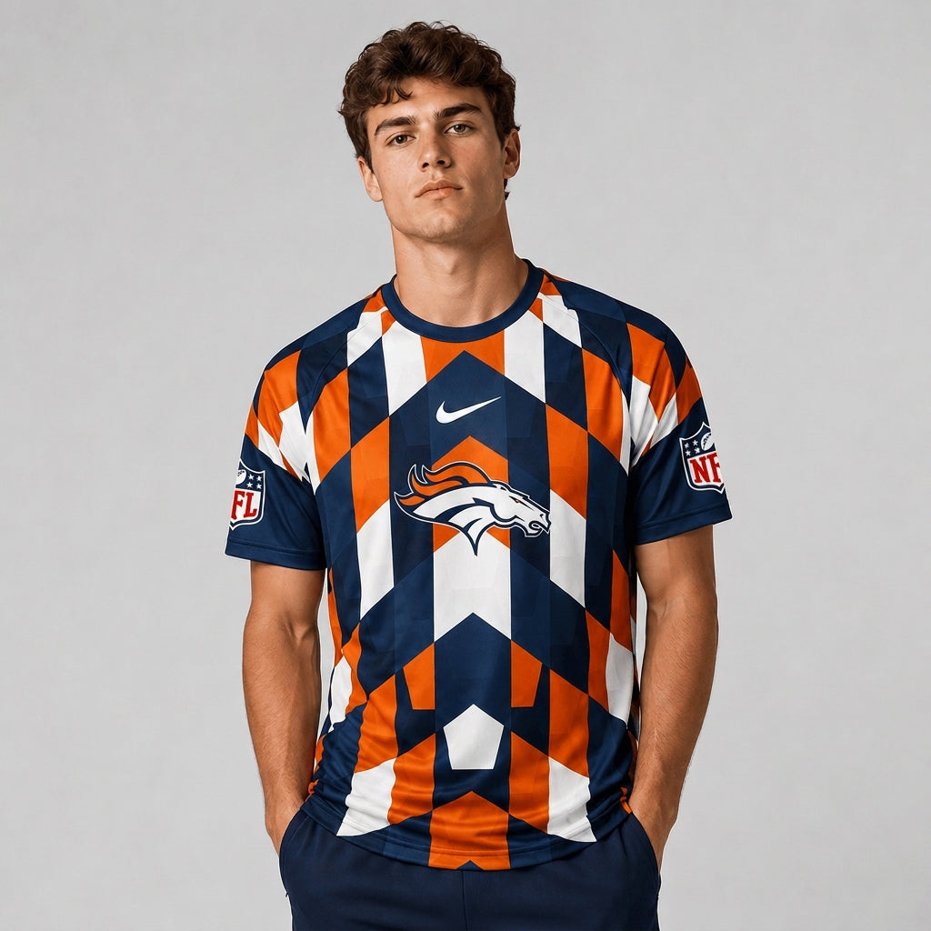 DB x Premium NFL Geometric Fan Performance T-Shirt