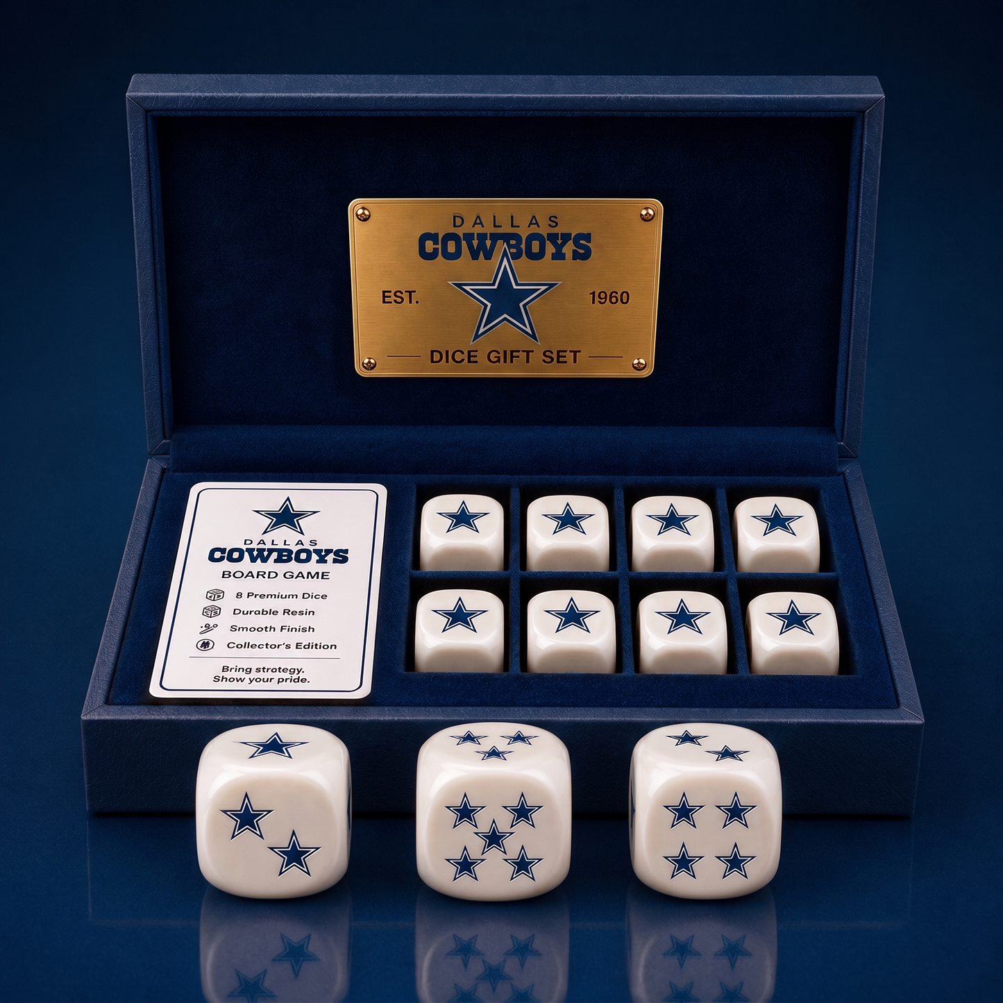 DC_Premium NFL Personalized Dice Gift Box