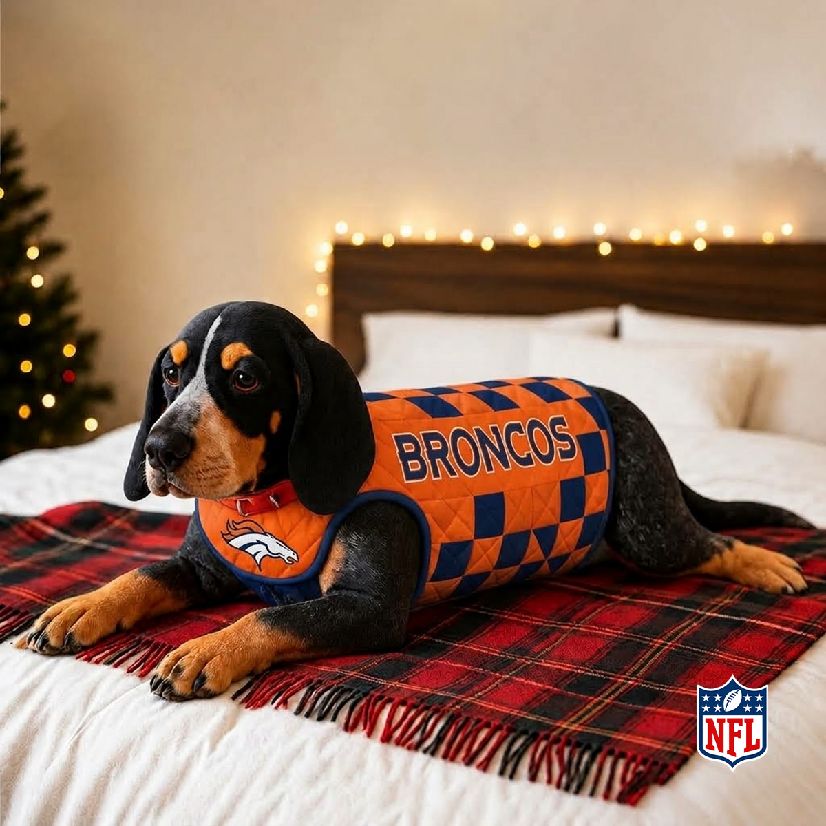 DEN x NFL LUXURIOUS PLUSH PILLOW