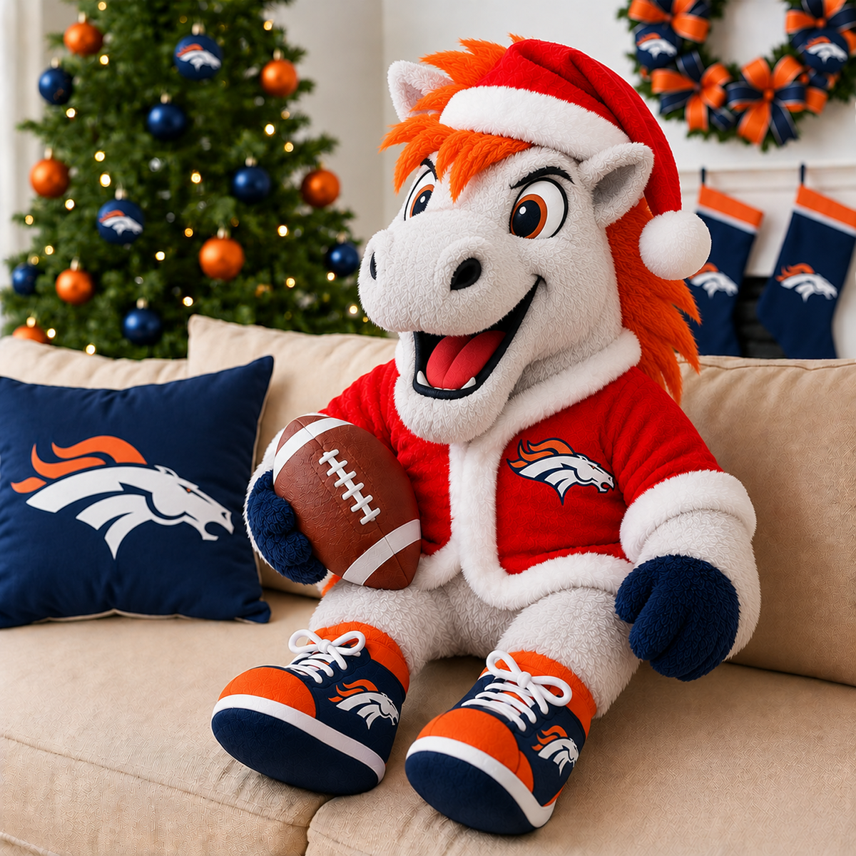 DEN x NFL Luxury Plush Pillows