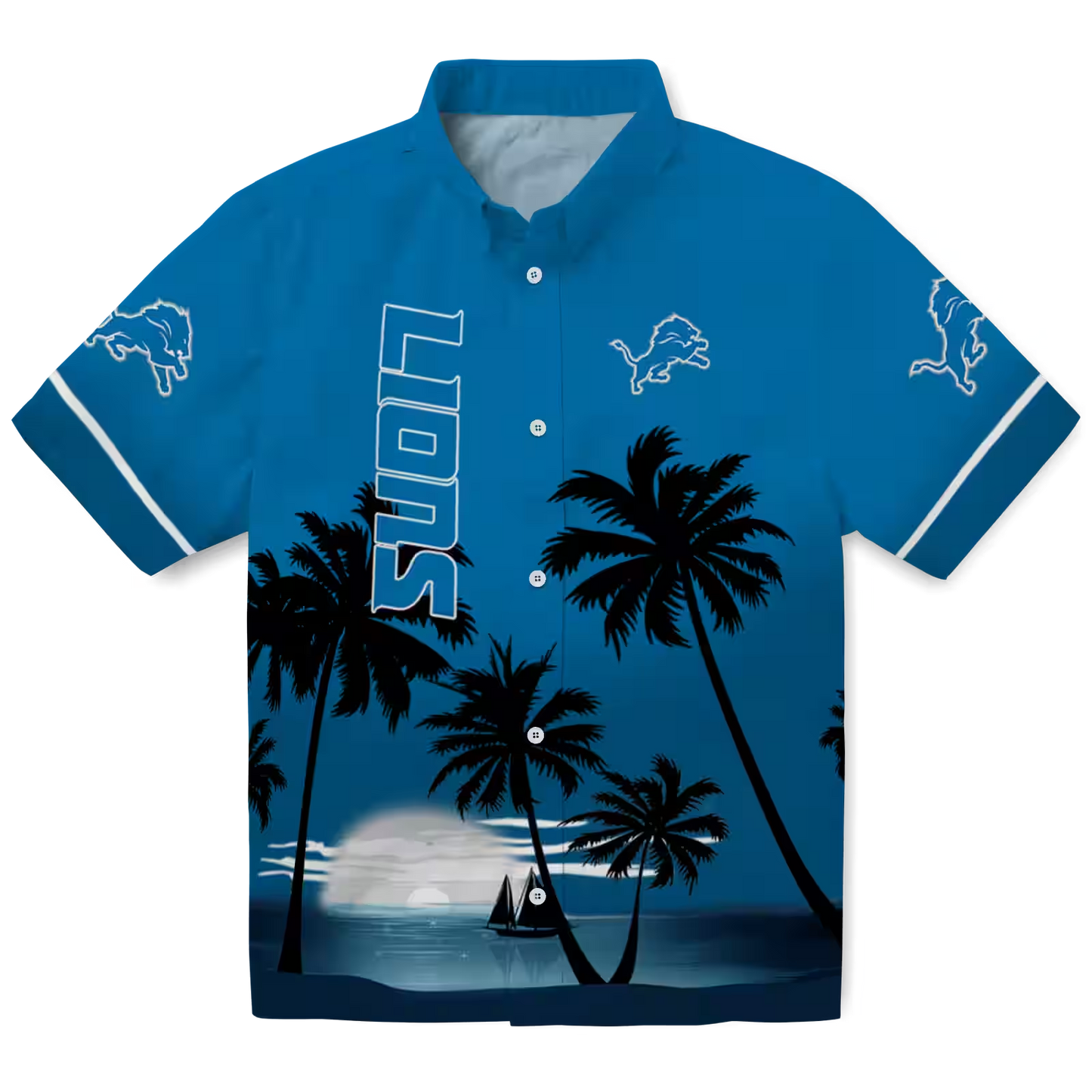 DET x NFL Hawaiian Shirt ’??? Beach Sunset DATND TANTD 270526
