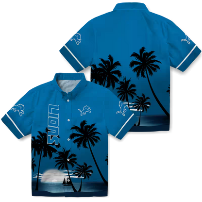 DET x NFL Hawaiian Shirt ’??? Beach Sunset DATND TANTD 270526