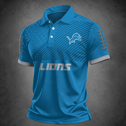 DET x NFL Premium Polo Shirt