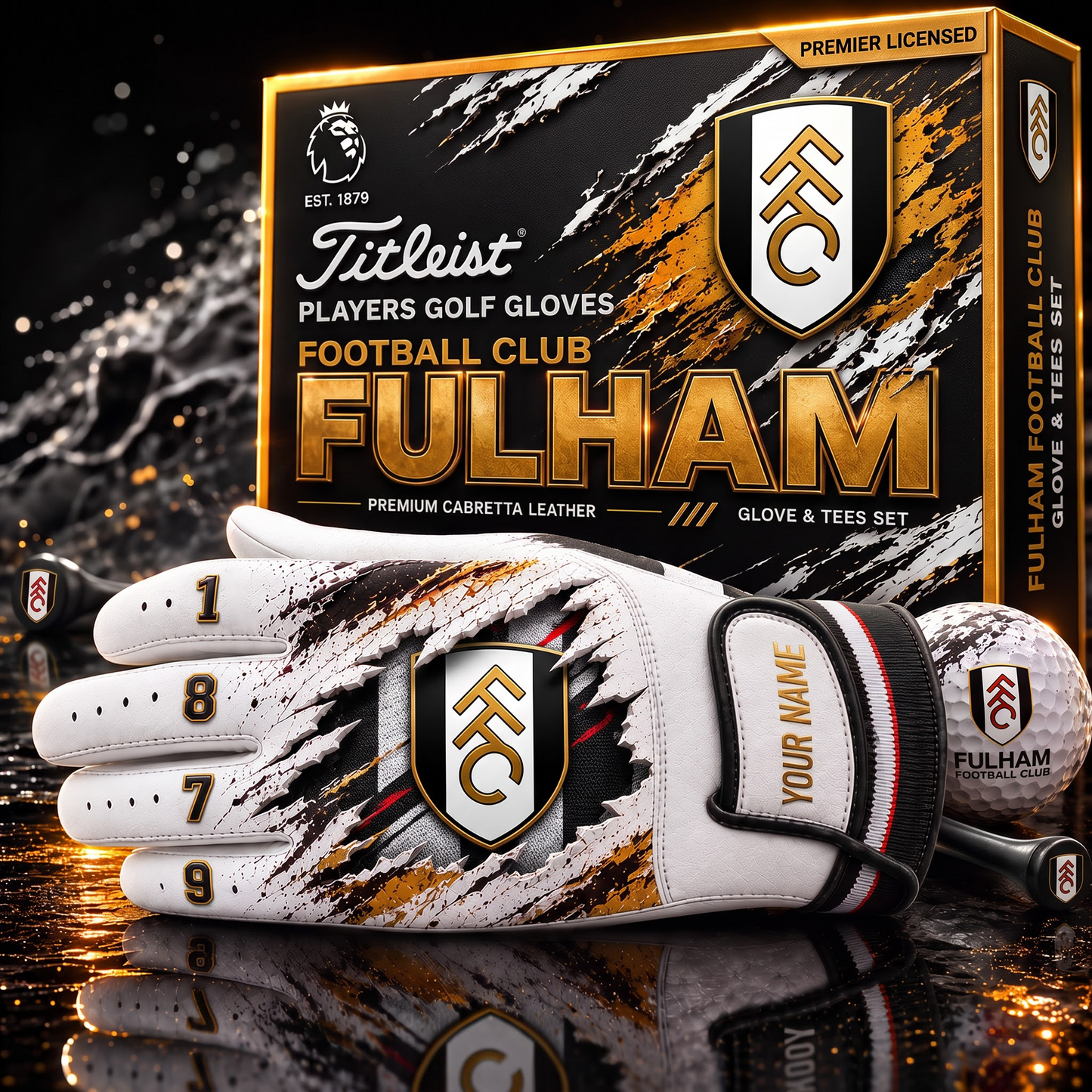 FUL X PREMIUM EPL PLAYERS GOLF GLOVE GIFT SET